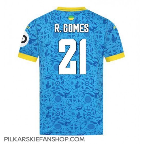 Koszulka piłkarska Wolves Rodrigo Gomes #21 Strój Trzeci 2025-26 tanio Krótki Rękaw Koszulka piłkarska Wolves Rodrigo Gomes #21 Strój Trzeci 2025-26 tanio Krótki Rękaw